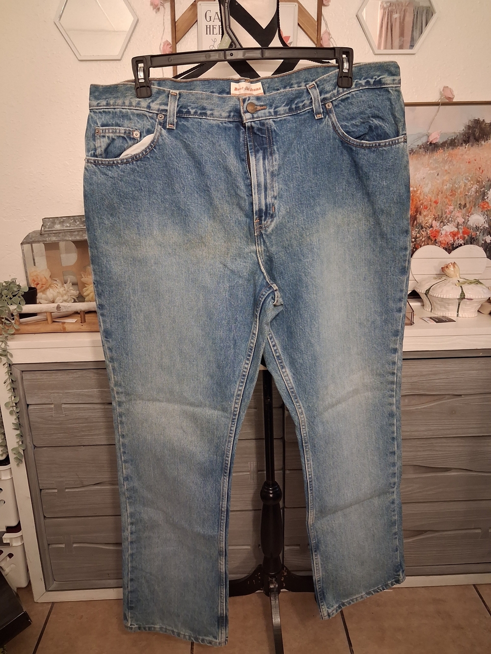 NWT Vintage Old Navy Boot-Cut Jeans  Just Below Waist Medium Wash Denim (Size 20